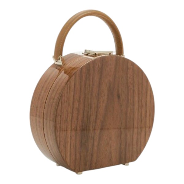 Baulletto - Borsa in legno di Noce