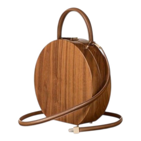 Baulletto - Borsa in legno di Noce